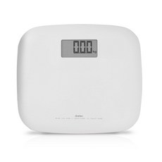 드레텍 플라스틱 디지털체중계, 1개, 화이트, BS-183WT