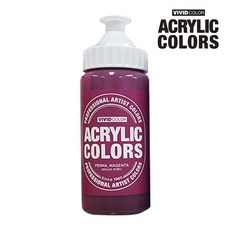 (초특가 할인) 한정수량 3000개 종이나라 비비드 아크릴물감 220ml / 미술용품 전색상 옵션 착한가격, 028. 퍼머넌트 마젠타