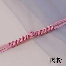 無品牌 旗袍盤扣 中式復古手工輔料, 肉粉,5顆盤扣