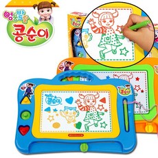 오즈토이 콩순이 칼라보드 자석보드 그림판 소근육발달완구, 오즈토이-콩순이 자석보드, 1개