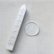 진주 화이트 핑크 씰링 왁스 레트로 스탬프 빈티지 코드 심지 웨딩 초대장용 90*10*10mm, 한개옵션1, 14 32