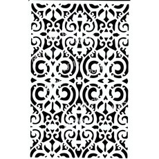 A40-0203型染版(Stencil)-蝶古巴特diy-簍空模板-塗鴉模版-繪畫模版, 1個, A40-0203