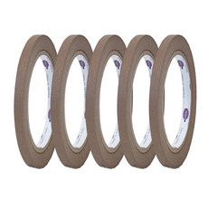 유로피안 이태리 마스킹 테이프 브라운 갈색 10mm, 5개