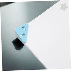 서류 정리 삼각 클립 문서 고정 집게 종이 정리 용품 사무실 학교 가정용, 1개, 1매입