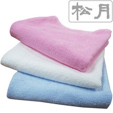 송월 얇은 여름수건 순면 세면타올 업소용 맛사지 스팀타올, 하늘10장, 1개