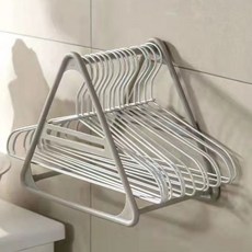 레디박스 정리보관 옷걸이 홀더 수납 거치대 2개 세트, 2개입, 그레이