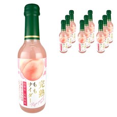 木村飲料 完熟水蜜桃汽水, 10個, 240ml
