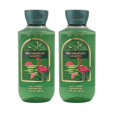 Bath & Body Works 샤워 젤 선물 2개 세트 각 283.5g(10온스) (수박 모히토), 배쓰앤바디웍스 Bath & Body Works 샤워 젤