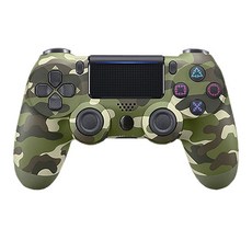 AS電玩 全新PS4無線藍牙手把控制器 迷彩造型 一年保固, 迷彩藍, 1個, 單品