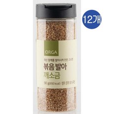 올가 볶음발아 깨소금, 90g, 12개