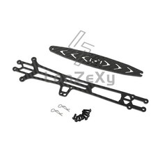 레드 메탈 서스펜션 암 스티어링 기어박스 하우징 모터 마운트 카 부품, 색상: 23. Second Floor Board, 1개