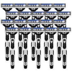 도루코 올뉴 페이스 포 일회용면도기, 1개입, 20개