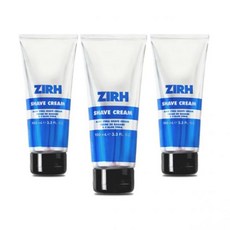 쉐이빙크림 남성용 지르 쉐이브 크림 3팩 알로에 베라가 함유된 논포밍 건조함으로부터 피부를 보호 모든 피부 타입에 적합 각 팩은 3.3 FL 온스입니다