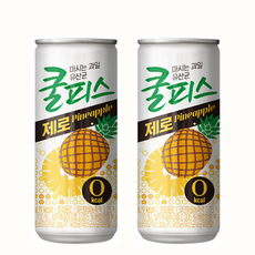쿨피스 제로 파인애플맛, 230ml, 1개