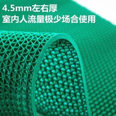 按摩式防滑地墊 浴室止滑腳踏墊, 1個, 綠色 普通全新料4.5mm ,60*150釐米 單塊