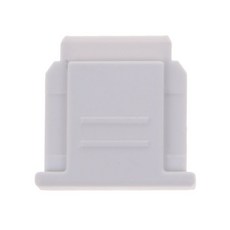 DSLT 미러리스 카메라 A6500 A6400 A6300 A77II를 위한 전문가용 내구성 카메라 핫 슈 커버(FA-SHC1M), 01 White, 1개, 1개입