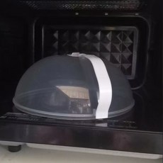 微波爐防油蓋，透明加熱保鮮蓋，附防燙把手，耐高溫飯菜罩, 1個, 常規款:%30用戶選擇 耐溫109度度,耐冷耐熱:1個裝 防燙把手PP材質