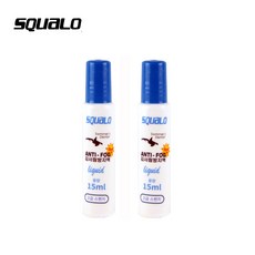 스쿠알로 물안경 고성능 안티포그액 다용도 사용가능제품, 상세페이지 참조, 2개