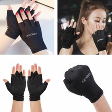 HM 가볍고 신축성이 좋은 오토바이메쉬장갑 싸이클장갑, 다크그린, 1개