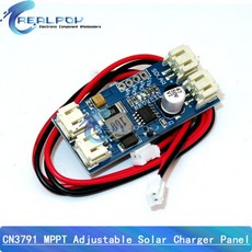 CN3791 MPPT 조정 태양열 충전기 패널 3.7V 18650 리튬 배터리 보드 6V/9V/12V PMW 과전압 보호, [03] 12V, 1개