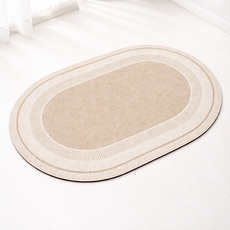 데이아스 미끄럼방지 규조토 발매트, 베이지, 1개