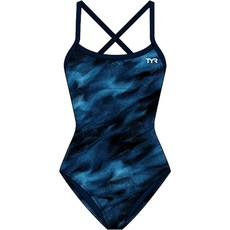 TYR 여아 Trinityfit Durafast 엘리트 원피스 수영복