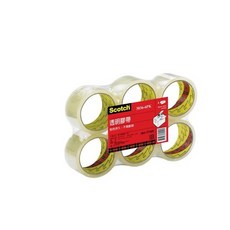 3M OPP封箱膠帶 透明膠帶 (48mm 40yd) 短碼 單入, 1個