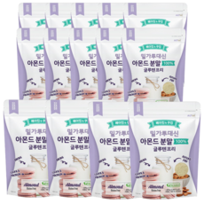밀가루대신 글루텐프리 아몬드 분말, 500g, 14개