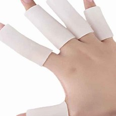 문서골무 손가락 슬리브 5P 손가락고무골무 지폐세기 골프손가락보호대