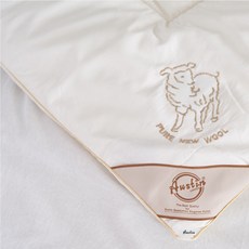 奧斯汀 澳洲典藏美麗諾小羊毛被 - 超柔軟保暖舒適，冬天必備, 美麗諾 標準雙人6*7小羊毛被