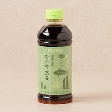 피코크 다시마 쯔유, 2개, 500ml