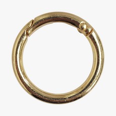 [FullyJully Store] 키 오링 골드 33mm 키링 가방고리 키홀더링 열쇠고리링 연결고리, 1개