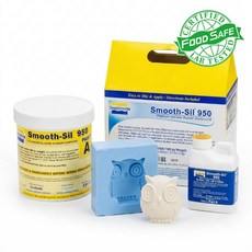 Smooth Sil 950 (1kg)-고품질 고경도 몰드용 부가형실리콘 (경도 50), 1개, 1L