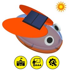 2인세트 매미 진동 태양광로봇 교육용 로봇과학키트 초등 유치원 학원