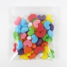 퍼니콘 플레이콘 리필 50개입 (하트) /색상혼합