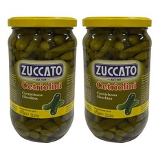 쥬카토 코니숑 오이피클 오이 미니오이피클 피클오이, 670g, 2개