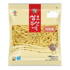 CJ씨푸드 삼호부산어묵채 1kg, 2개