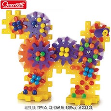 기어스 유아 과학교구 80Pcs 블록놀이, 1개
