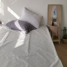 룸마이룸 전기 온수 매트커버 19종 모음 S Q 온열 전기장판 전기매트 라텍스 탄소매트 요커버, 14_베이직방수_화이트