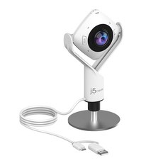 j5create 제이파이브크리에이트 360도 USB 웹캠 JVCU360-EJ 1080p