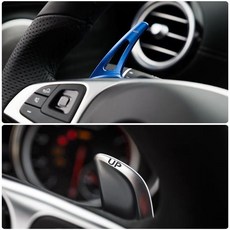 [모터스파이] 벤츠 호환 E클래스 W213 패들쉬프트 핸들 기어 연장킷 일반 AMG 모음 18년이후, 2-2.AMG라인-블루