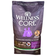 Wellness CORE 無穀熟齡犬配方, 新鮮火雞肉, 12lb, 1袋
