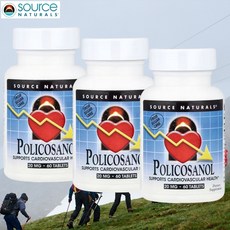 소스내추럴스 폴리코사놀 20mg 60정 3개
