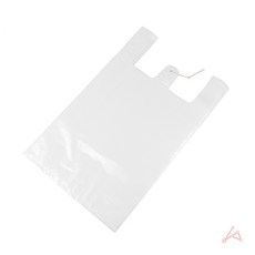 편의점비닐 포장봉투 간단음식 판매상품 백색칼라 27x45cm 100장, 상품, 1개