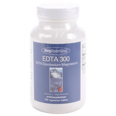 Allergy Research Group EDTA 300素食錠, 180顆, 1罐