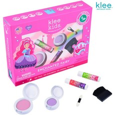 【美國Klee Kids】魔法精靈彩妝組 礦物性彩妝 口紅 眼影 生日禮物 交換禮物 家家酒 化妝舞會, 1個