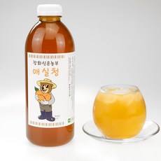 장화신은농부 매실청 매실액기스 매실원액 1L, 1개