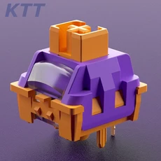 KTT ZH Flame Shadow Clicky 택타일 스위치 43g 5핀 키보드 선명한 HiFi 기계식 게이밍 DIY, 01 Flame Shadow, 02 10 PCS