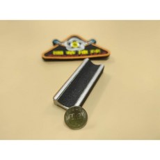 國華撞球 美國 Last4Ever Tip Tool 迷你銼刀 多功能 皮頭整修器 (三種弧度) 撞球桿皮頭維護工具, 1個, 5塊錢 弧度