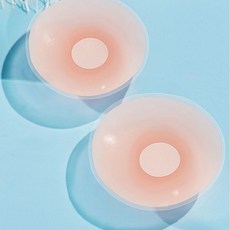여성 실리콘 니플 밴드 니플 가리개 플라워형 원형_ 2026756EA